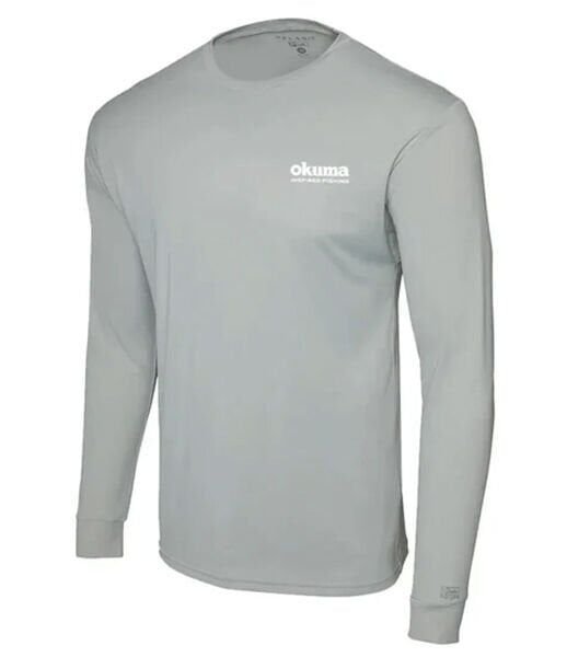 Okuma Aquatek Long Sleeve Sun Shirt Grey