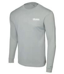 Okuma Aquatek Long Sleeve Sun Shirt Grey