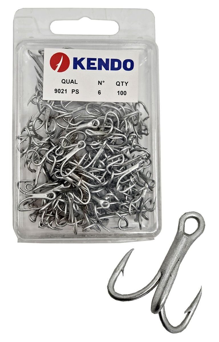 Kendo 9021 PS Faultless Treble 100 Adet 3 lü Çarpma İğnesi